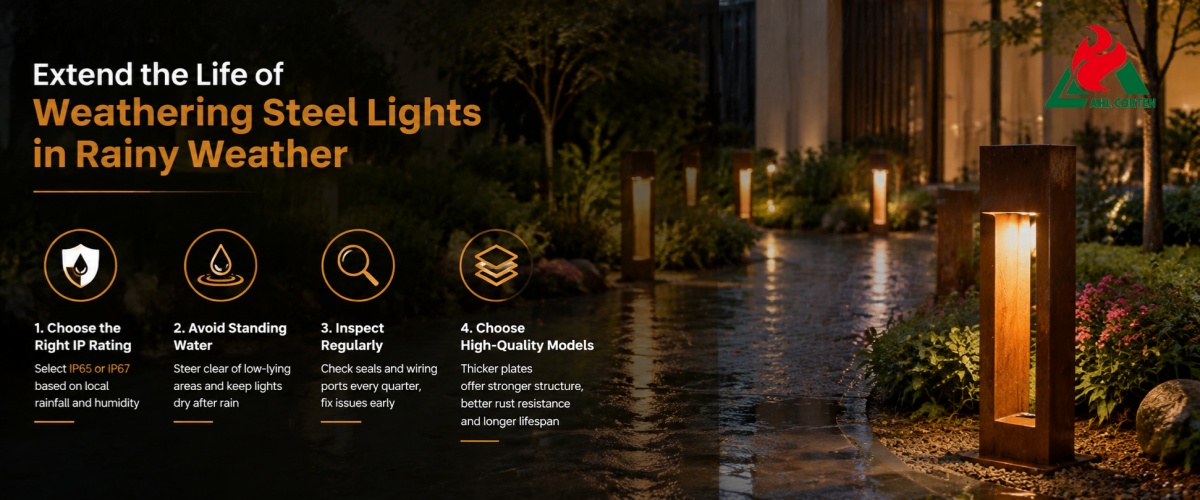 Practical Tips for Extending the Lifespan of Weathering Steel Lights in Rainy Weather